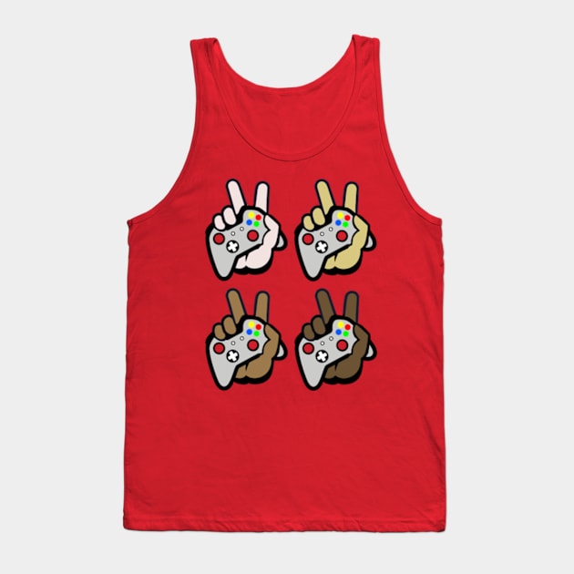 We Game Together Alt 2 Tank Top by Gamers Gear